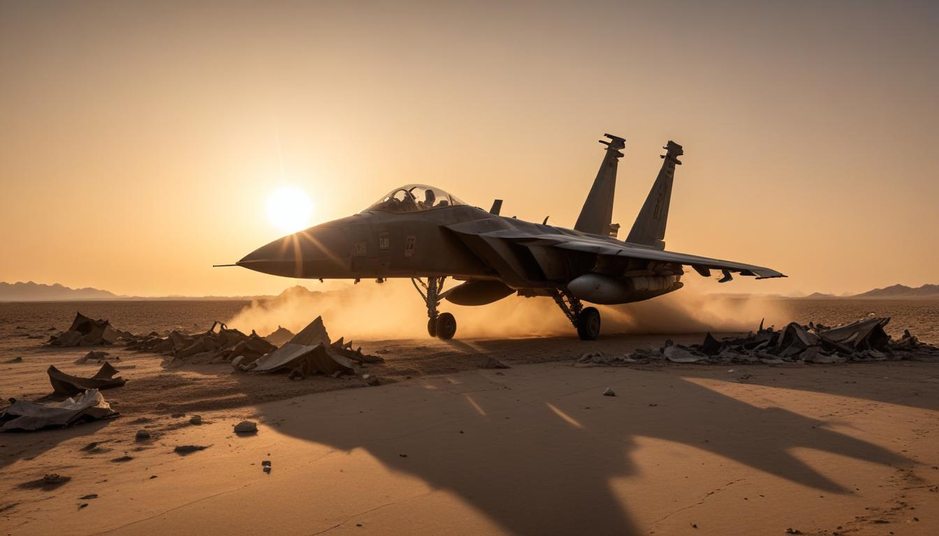 Un avion de combat américain s'écrase en Iran lors des opérations en cours pour retrouver l'équipage