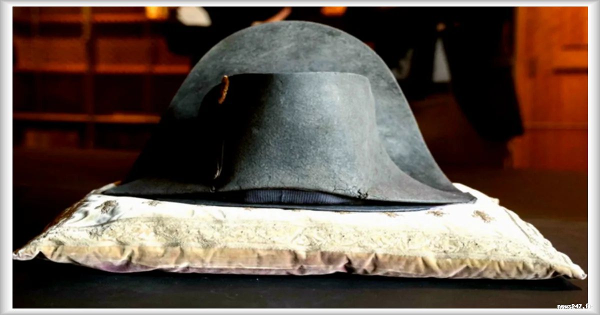 Un bicorne de Napoléon Ier récemment authentifié sera exposé au Musée Condé de Chantilly