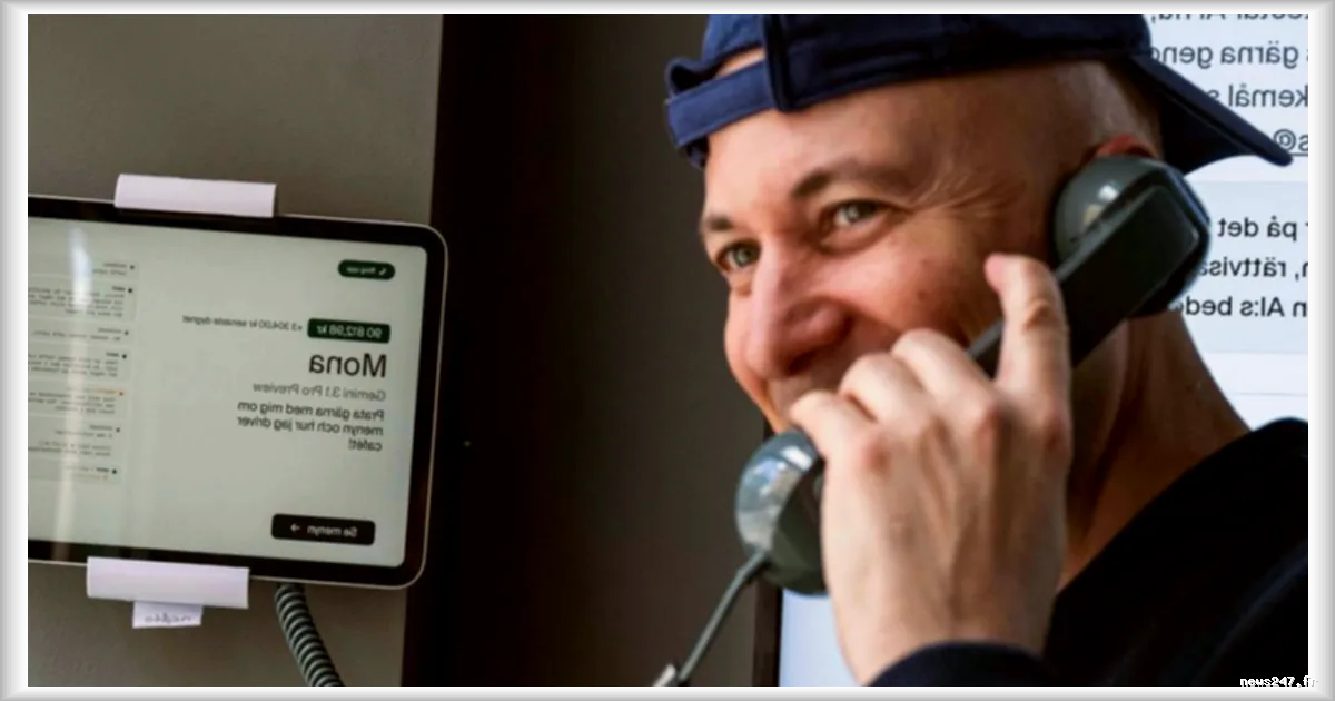 Un café de Stockholm géré par une agente IA : l'expérience de Mona