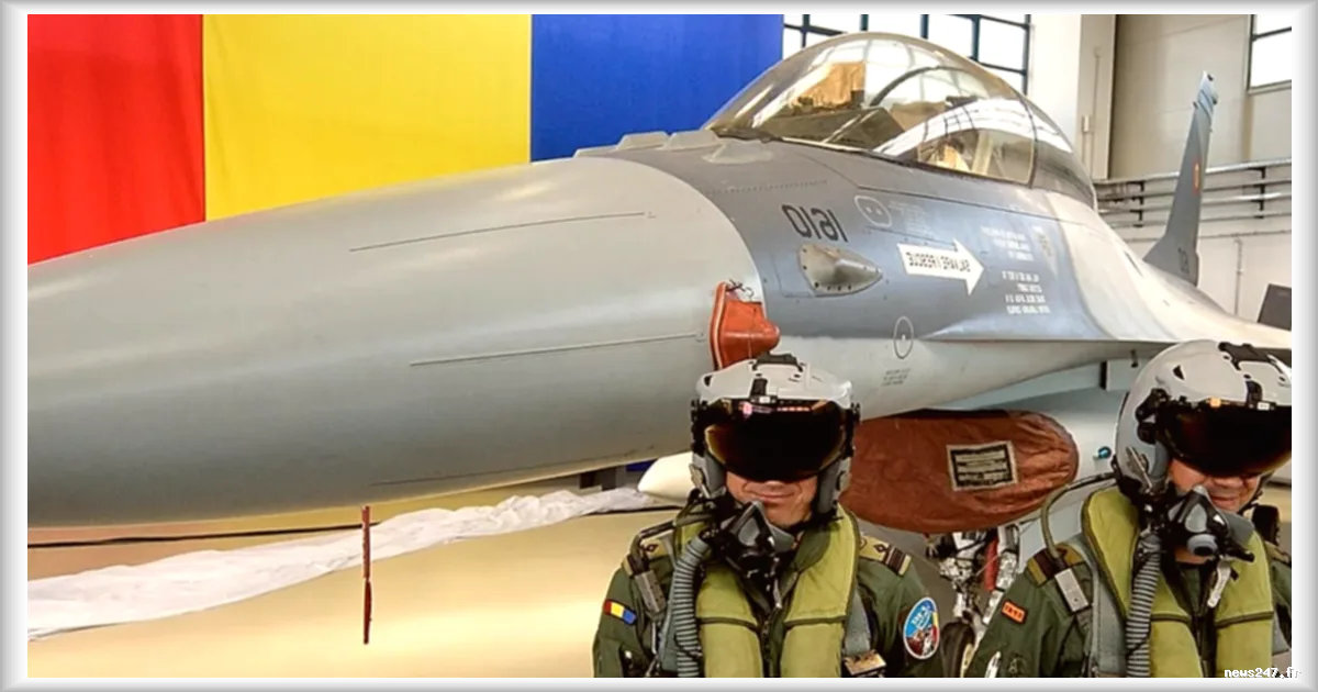 Un F-16 roumain abat un drone dans son espace aérien