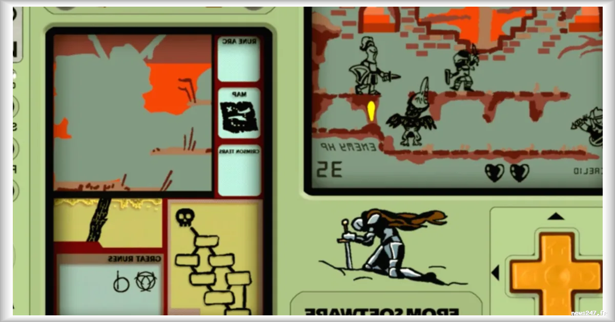 Un fan recrée Elden Ring sur la Game & Watch de Nintendo