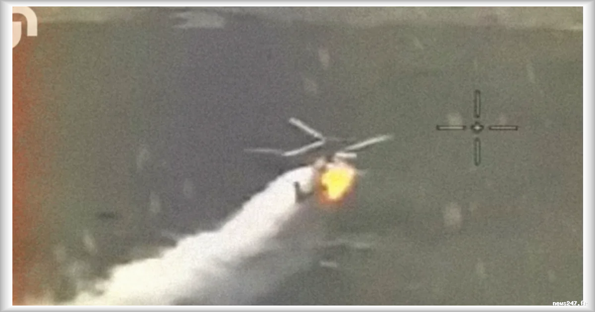 Un hélicoptère russe Ka-52 contraint à l'atterrissage par un drone FPV ukrainien à fibre optique