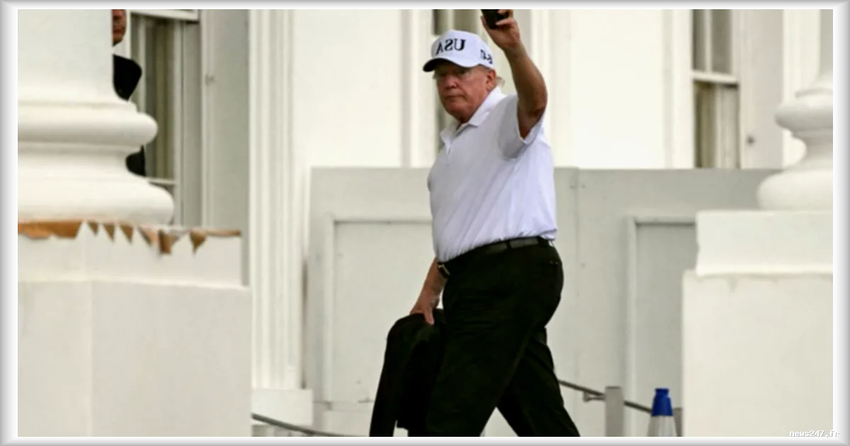 Un homme armé arrêté sur un golf de Trump en Californie avant une visite du président