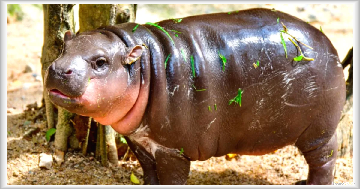 Un homme condamné à une amende pour s'être introduit dans l'enclos de Moo Deng, le bébé hippopotame star d'internet