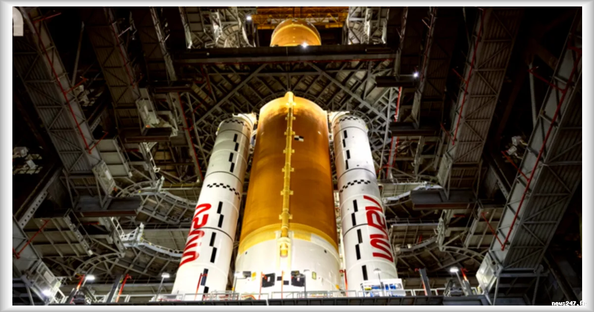 Un incident mineur dans le système d'autodestruction retarde le décollage de la fusée SLS d'Artémis II