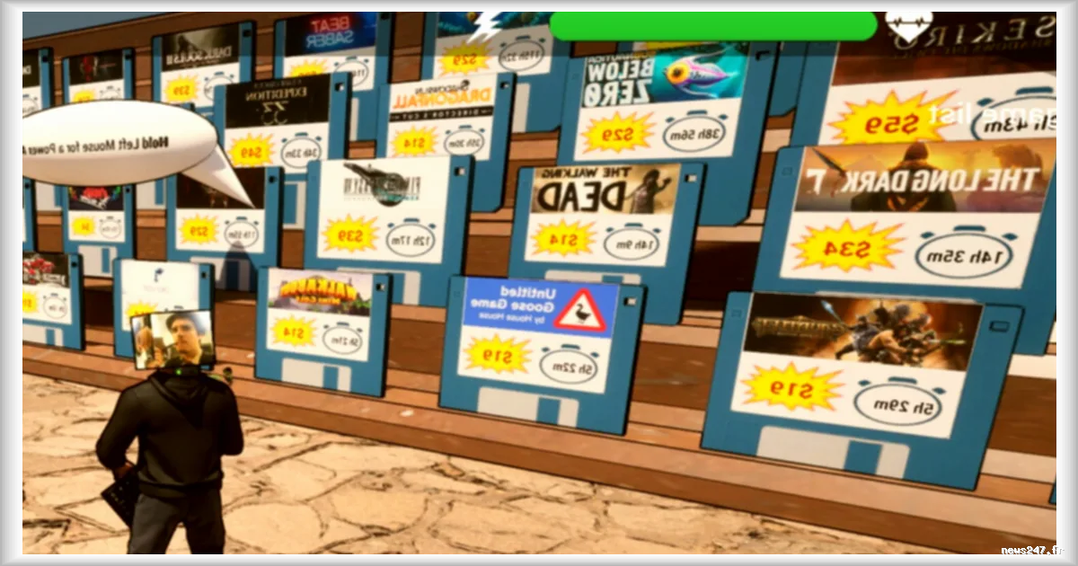 Un jeu indépendant transforme les jeux non joués sur Steam en ennemis redoutables