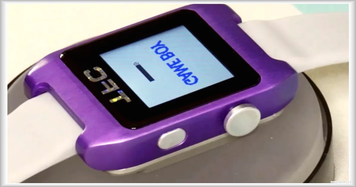 Un moddeur transforme une Game Boy Color en montre portable : un concentré d'ingénierie rétro