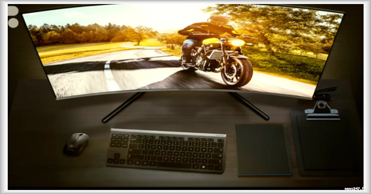 Un moniteur Samsung incurvé 4K de 32 pouces à plus de 160 euros de réduction