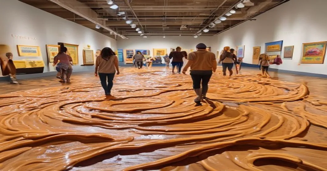 Un musée néerlandais rend hommage à l'artiste Wim T. Schippers avec une exposition de beurre de cacahuète