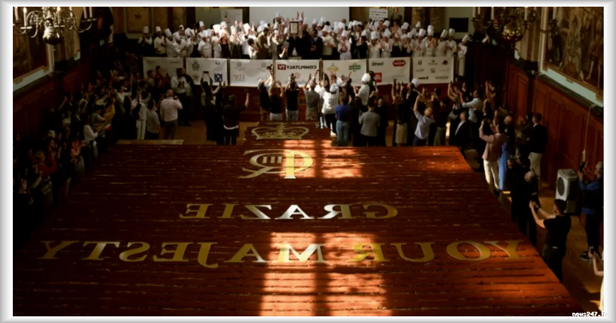 Un nouveau record pour le tiramisu : 440,6 mètres de longueur