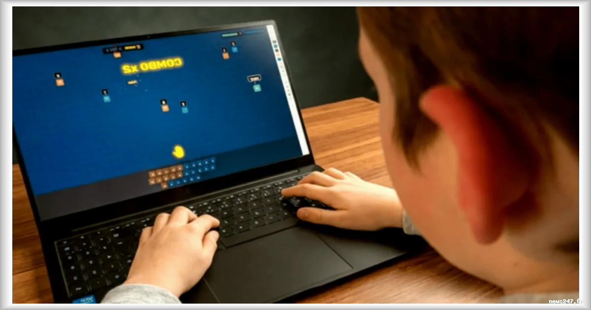 Un père crée un jeu pour aider son fils dyslexique à apprendre la frappe au clavier