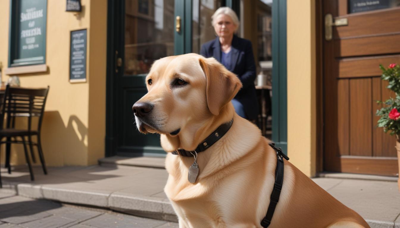 Un restaurateur jugé pour avoir refusé une femme aveugle et son chien guide