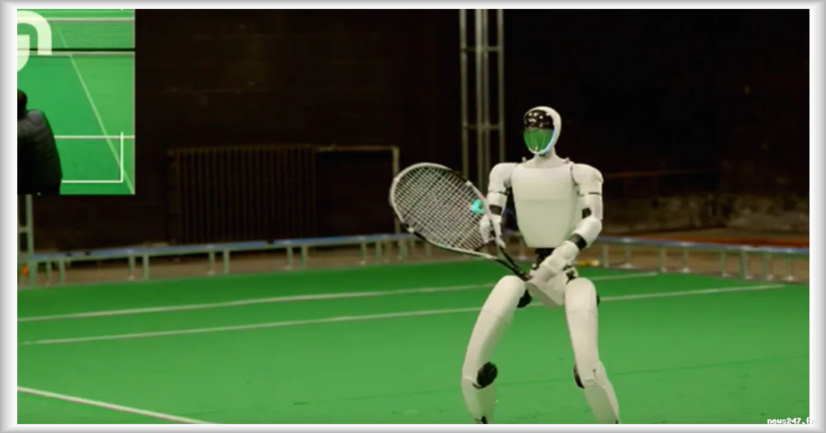Un robot humanoïde apprend à jouer au tennis en quelques heures grâce au projet LATENT