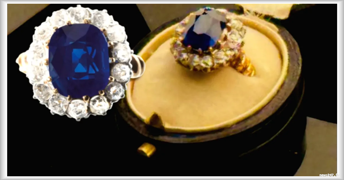 Un saphir du Cachemire rarissime mis aux enchères à Brest