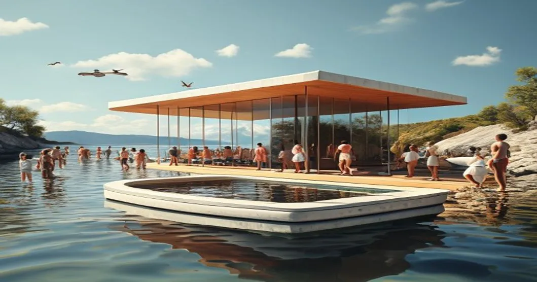 Un sauna flottant à Brest : une initiative originale