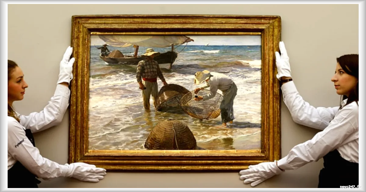 Un tableau de Sorolla retrouvé par un touriste à Séville : une histoire insolite de récupération et de restitution