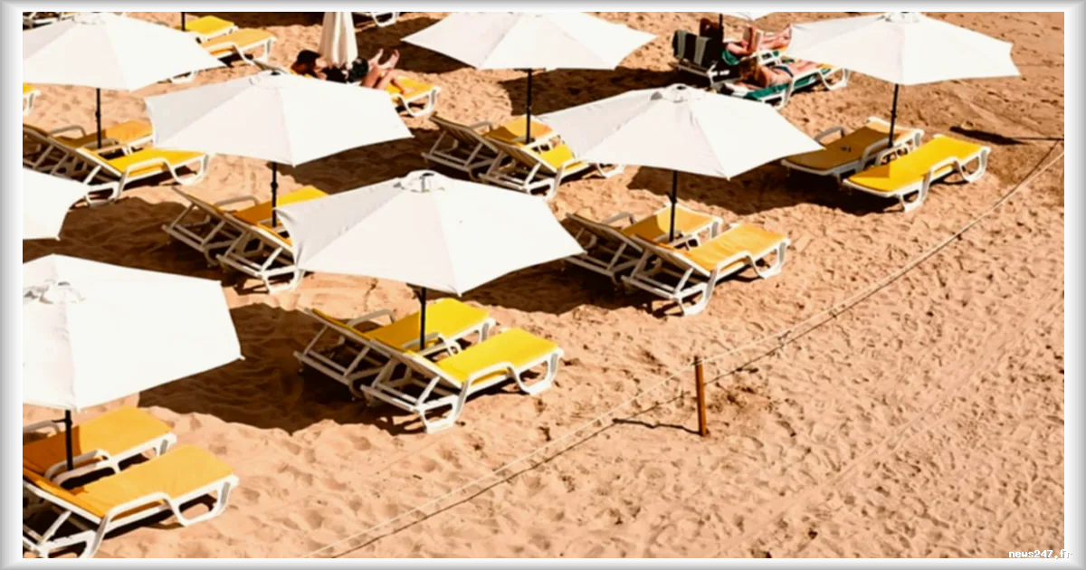 Un touriste allemand obtient 986 € de dédommagement après des vacances gâchées par la « guerre des transats » en Grèce