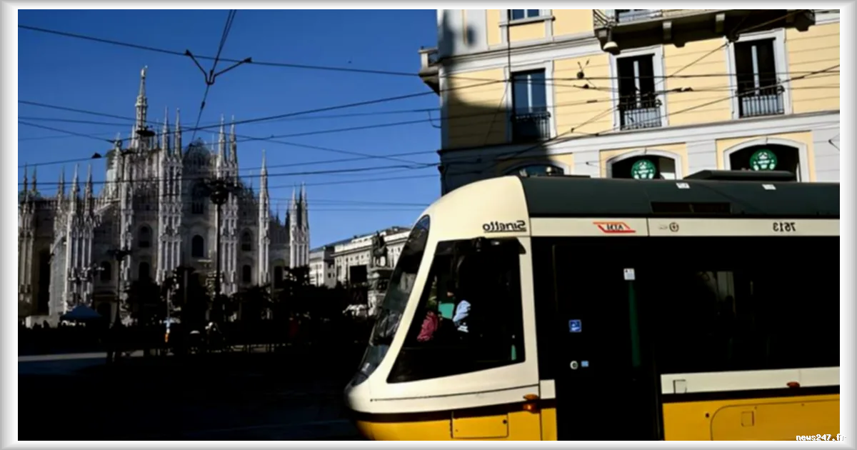Un tramway déraille à Milan et percute un bâtiment, causant plusieurs blessés graves