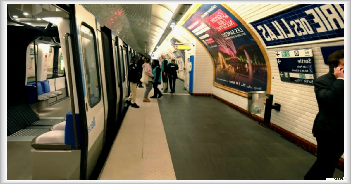Un usager verbalisé à 150 euros pour avoir transporté une télévision dans le métro parisien