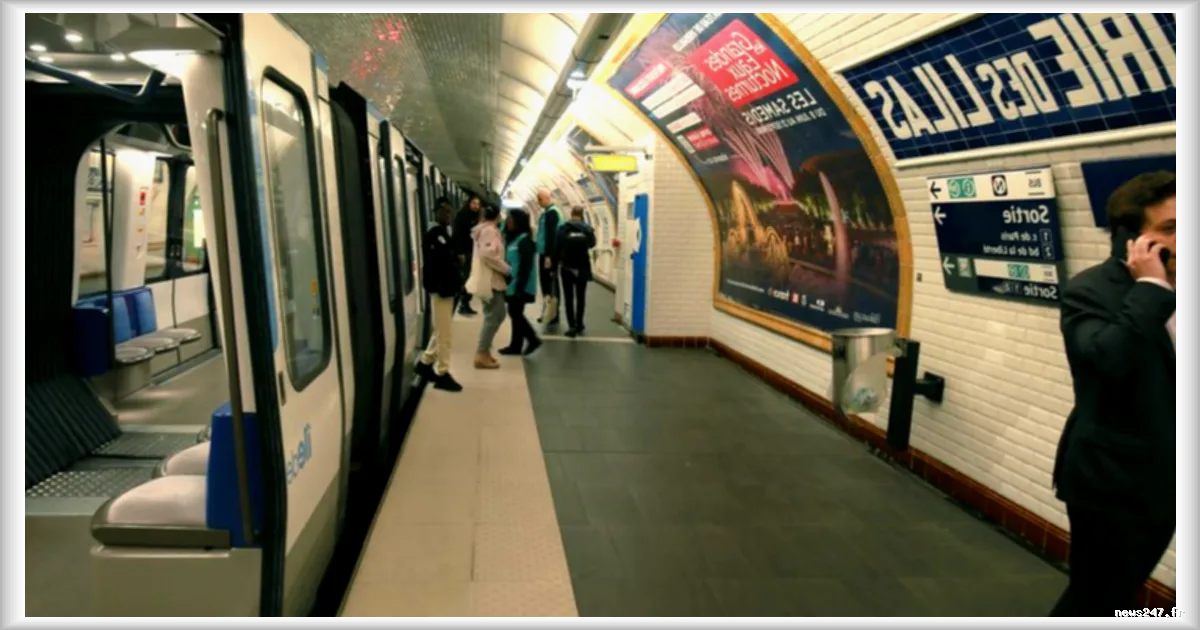 Un usager verbalisé à 150 euros pour avoir transporté une télévision dans le métro parisien