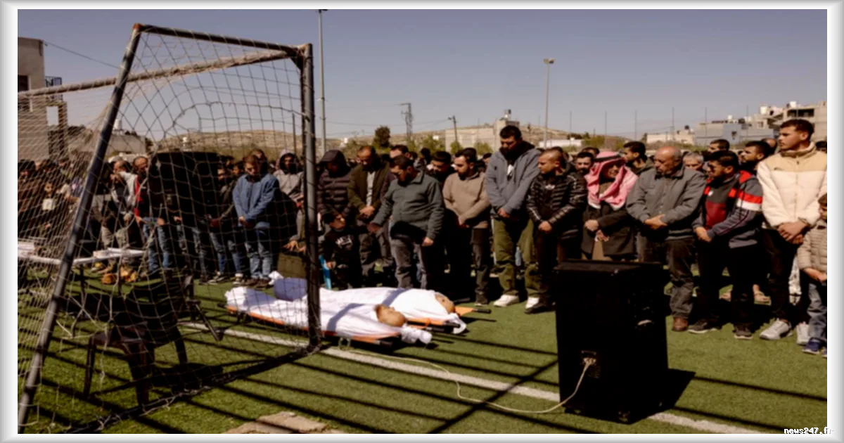 Un village palestinien en Cisjordanie sous pression