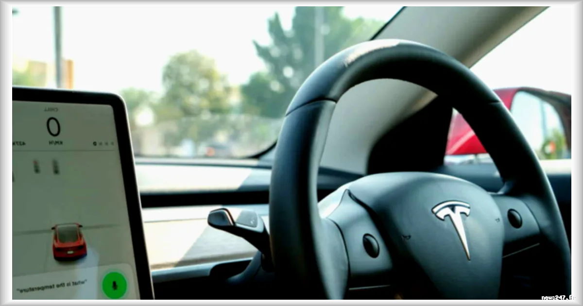 Une conductrice en état d'ivresse active le pilote automatique de sa Tesla, provoquant un arrêt dangereux sur l'autoroute