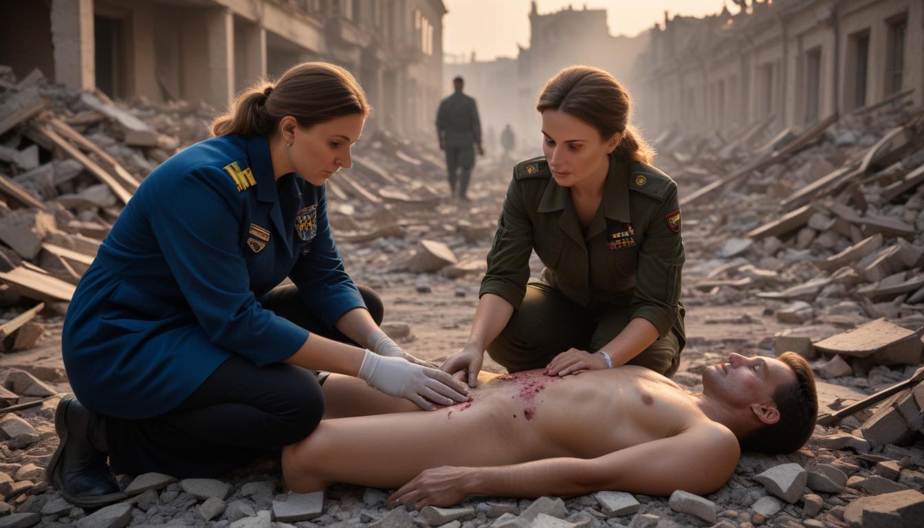 Une esthéticienne sur la ligne de front en Ukraine : la beauté face à la guerre