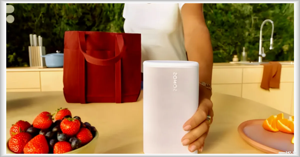 Une fuite révèle une future enceinte portable Sonos
