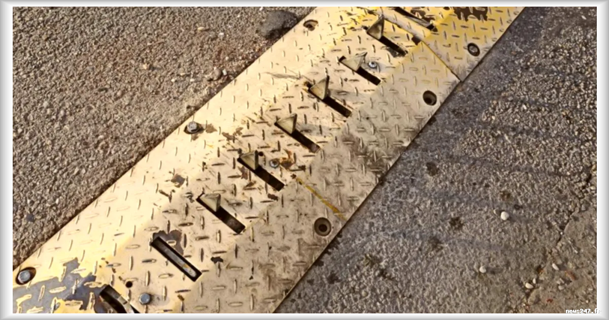 Une herse anti-recul provoque des crevaisons sur un parking de boulangerie dans le Var