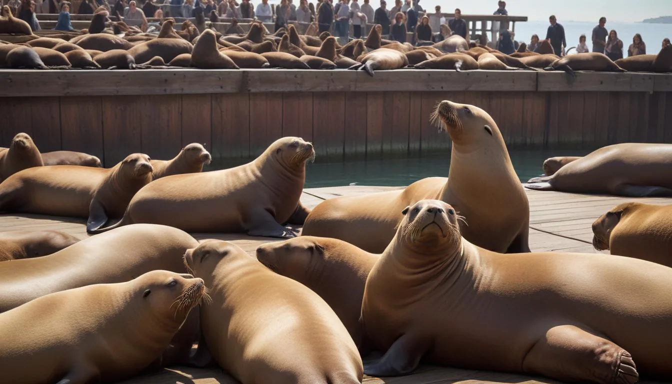 Une otarie géante de Steller fait le buzz à San Francisco sous le surnom « Chonkers »
