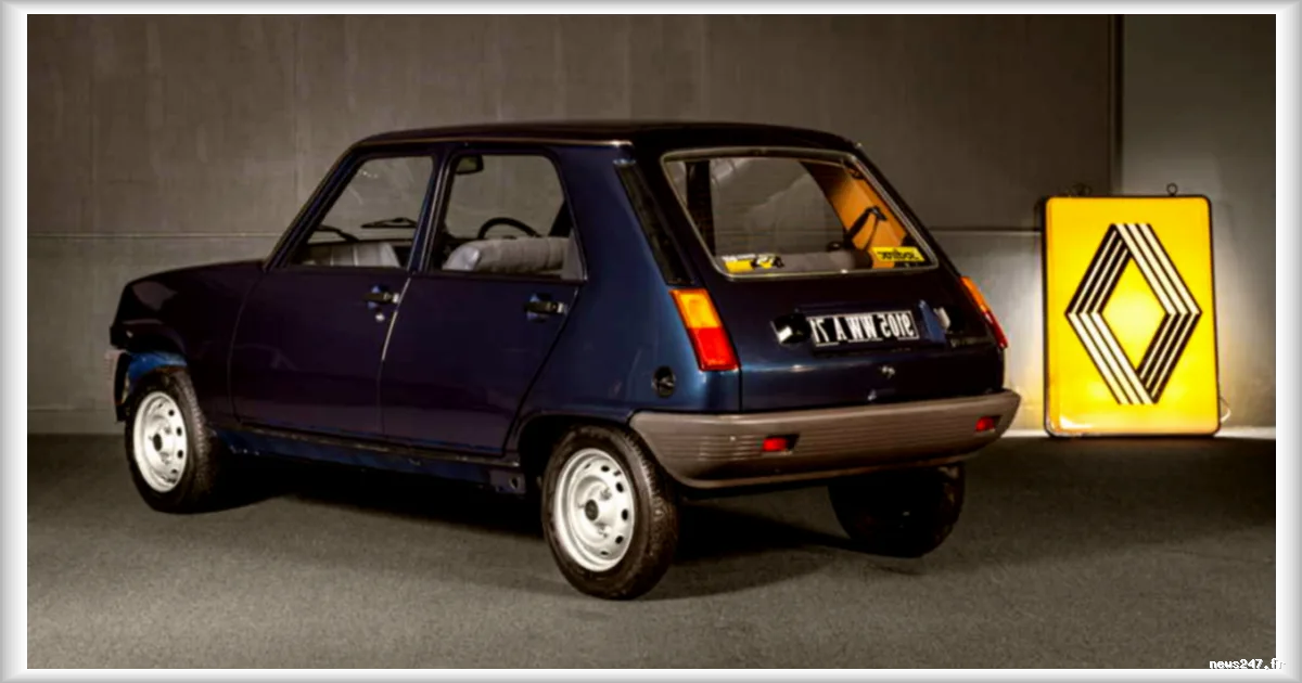 Une Renault 5 de 1982 vendue aux enchères pour près de 65 000 euros