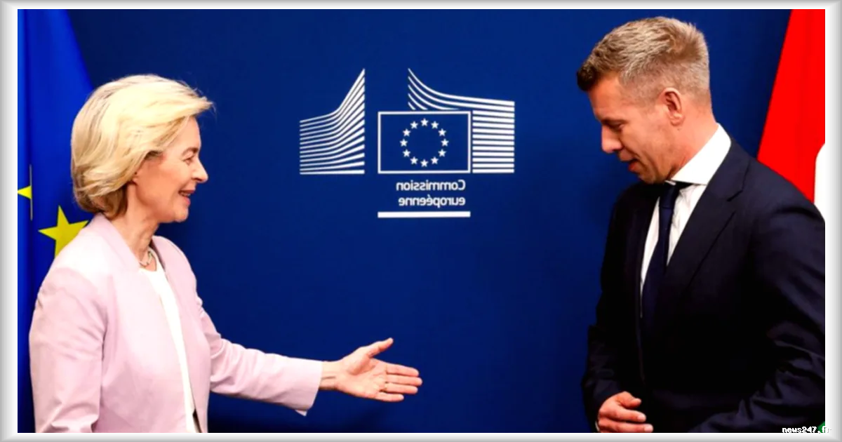 Ursula von der Leyen salue le « vent de changement » en Hongrie