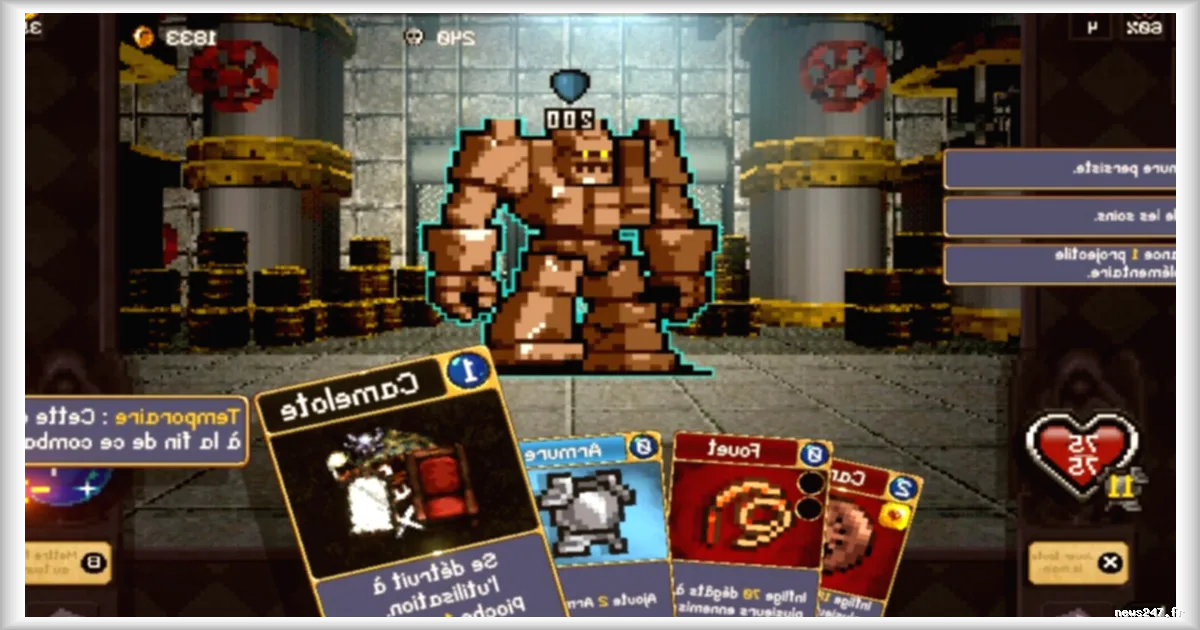 Vampire Crawlers: The Turbo Wildcard from Vampire Survivors séduit par son gameplay addictif, selon Numerama