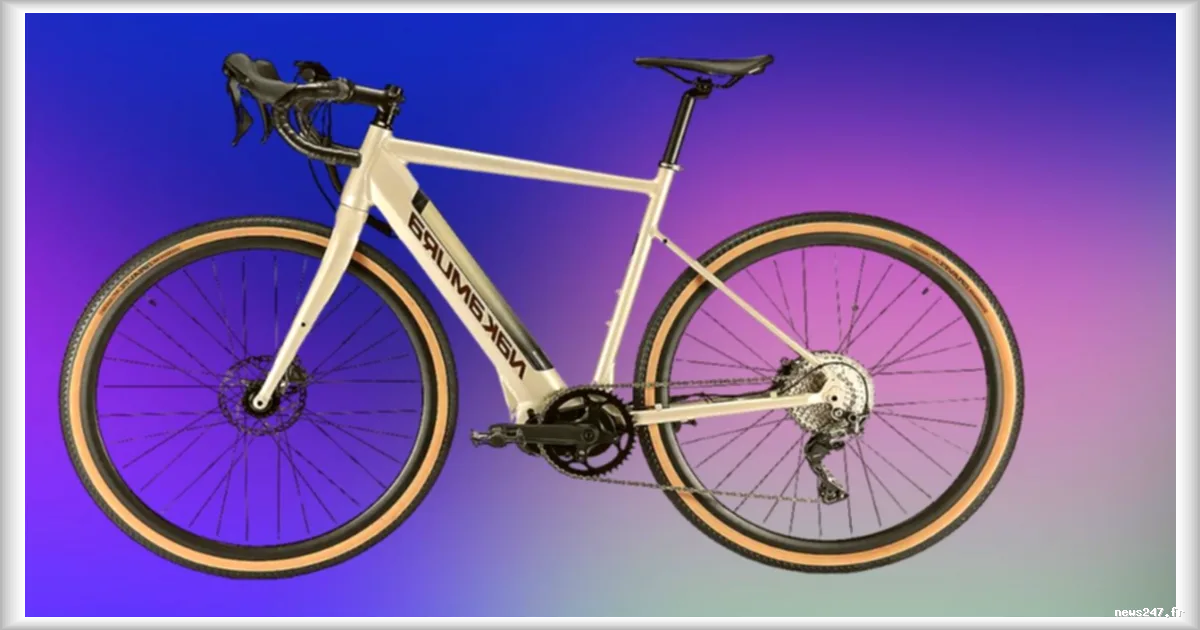 Vélo gravel électrique Nakamura E-Allroad : une autonomie de 100 km et un prix réduit de 400 € chez Intersport