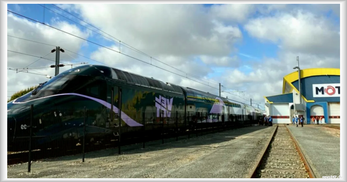 Velvet, futur concurrent de la SNCF, présente son premier TGV pour 2028
