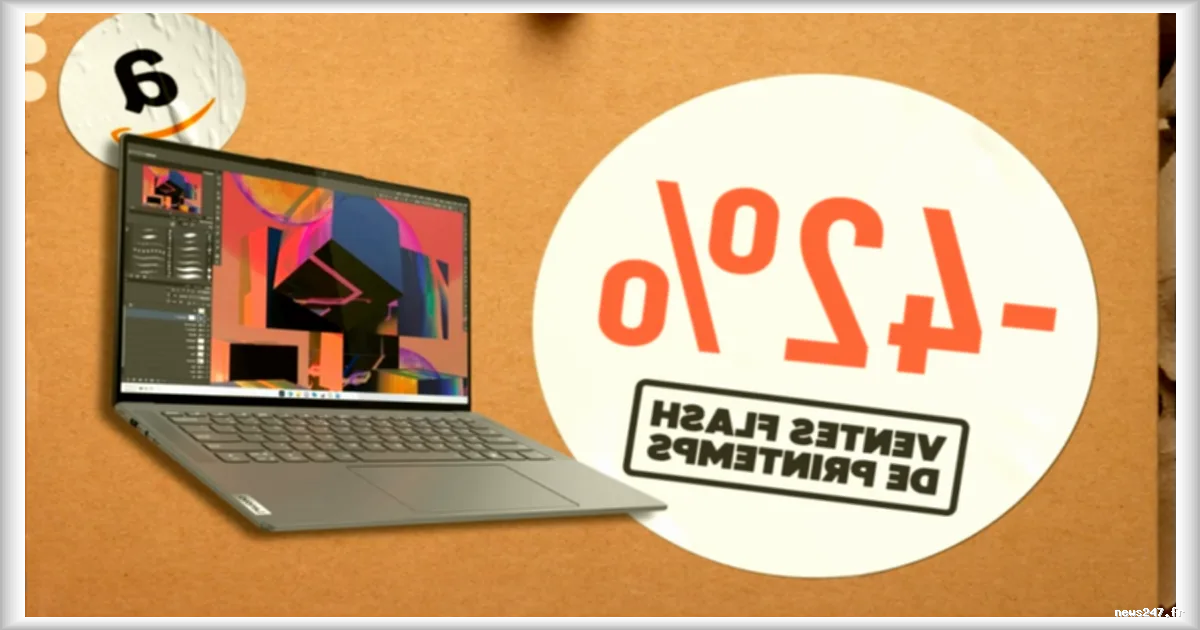 Ventes flash Amazon : l'ultrabook Lenovo Yoga Slim 7 Pro X 14ARH7 en promotion à 42% de réduction