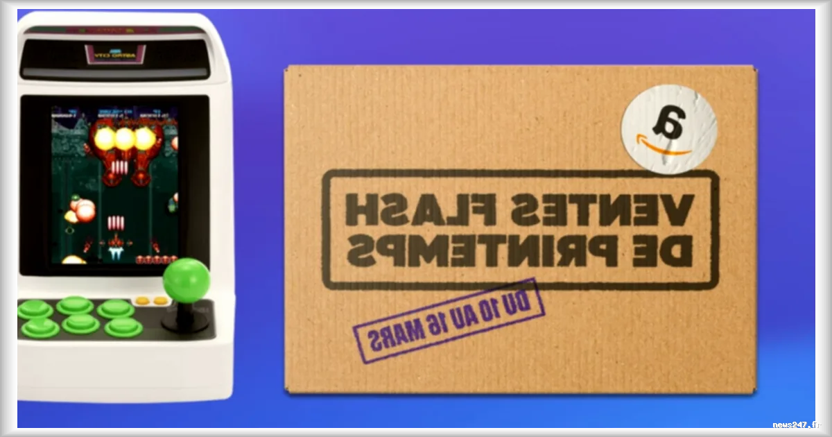 Ventes Flash de Printemps : la borne d'arcade Sega Astro City Mini V en promotion à -38%