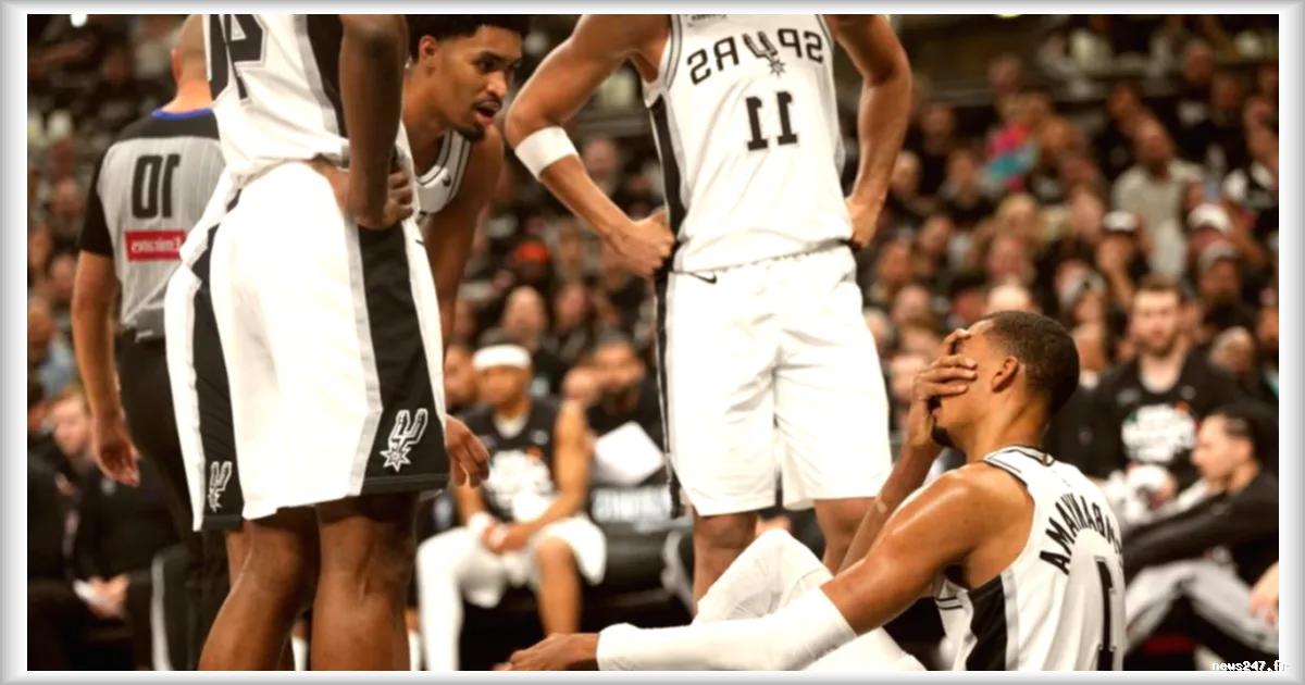 Victor Wembanyama critique la NBA pour sa gestion de sa commotion cérébrale : son micro coupé lors de ses déclarations