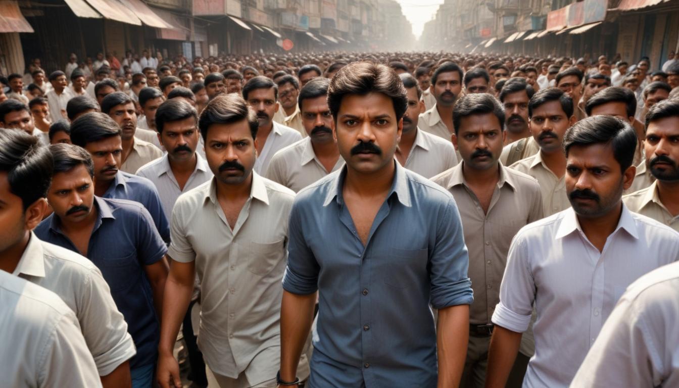 Vijay Chandrasekhar, star de Bollywood en campagne politique, sous haute surveillance en Inde