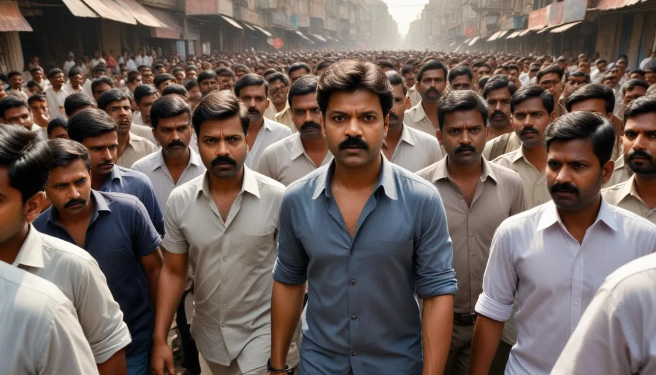Vijay Chandrasekhar, star de Bollywood en campagne politique, sous haute surveillance en Inde