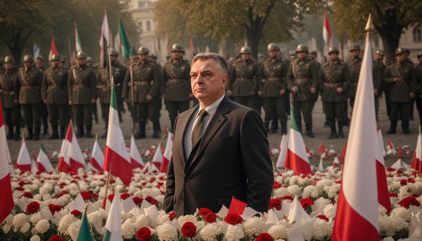 Viktor Orbán commémore la révolution de 1956 en omettant les responsabilités russes, selon l'historienne Catherine Horel