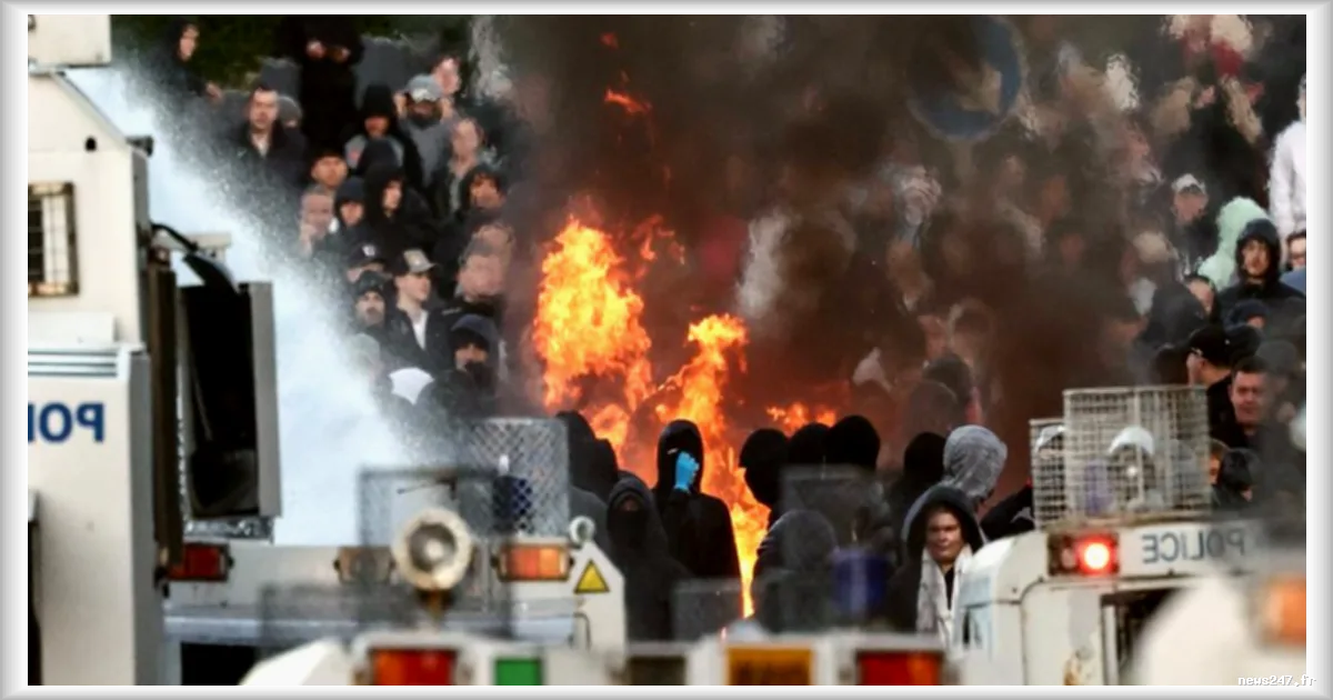 Violences anti-immigration à Belfast après une tentative de meurtre attribuée à un réfugié soudanais