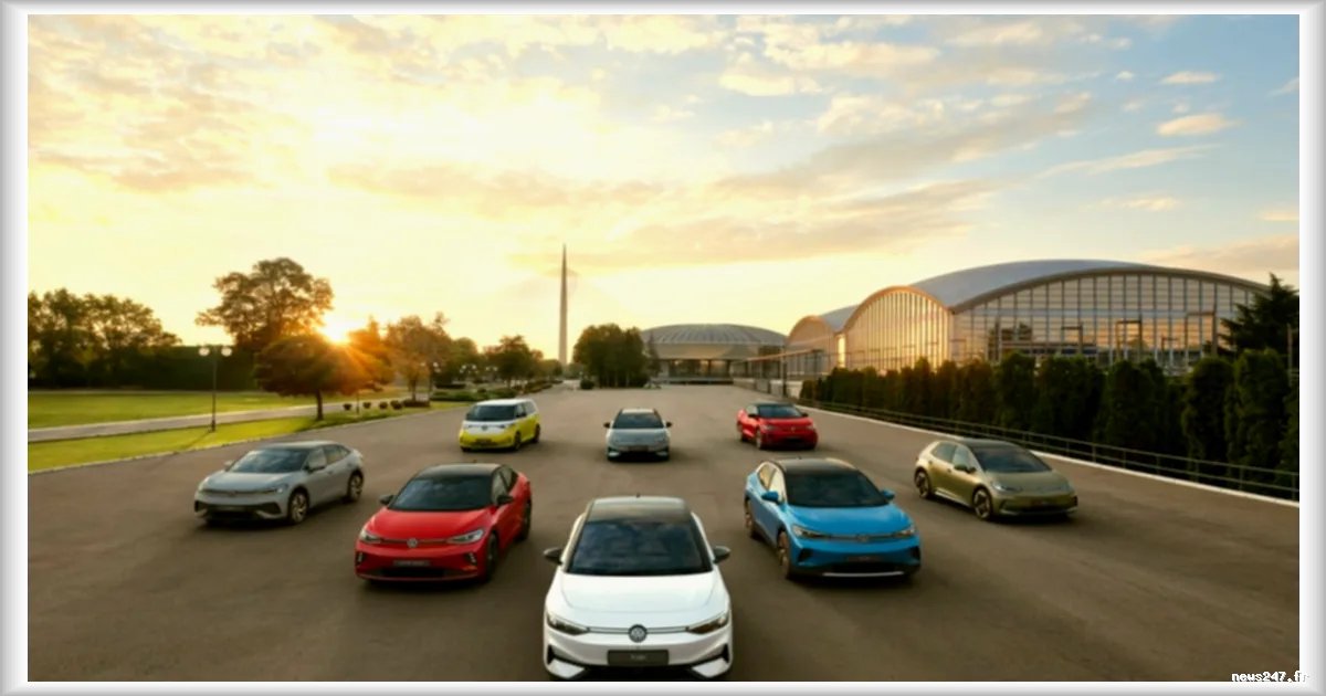 Volkswagen améliore ses modèles électriques ID.4, ID.5 et ID.7