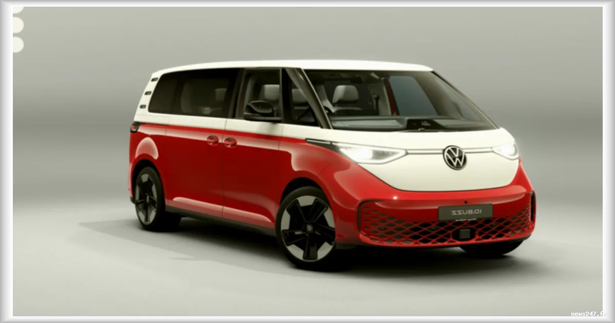 Volkswagen améliore son van électrique ID. Buzz avec de nouvelles fonctionnalités