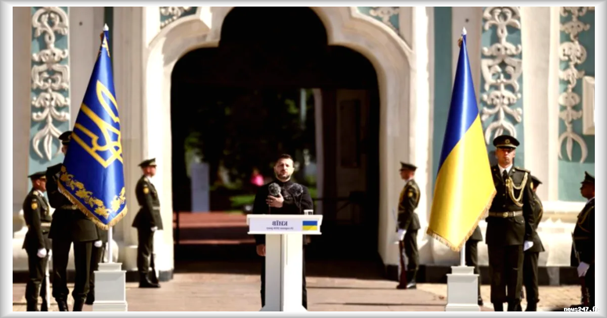 Volodymyr Zelensky se rend sur le front ukrainien près de l’intersection des zones Est et Sud