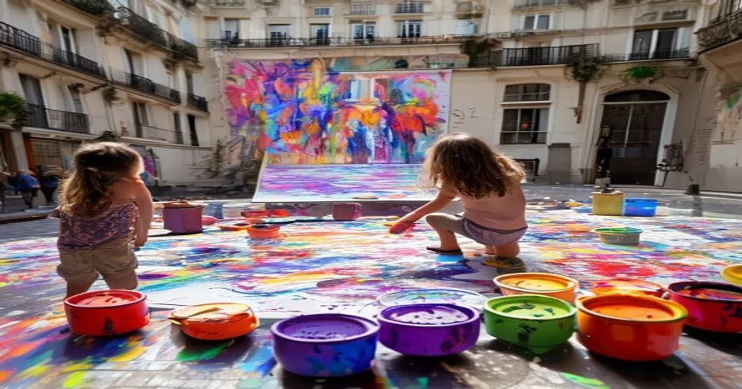 « Wasco ! » : une création artistique participative entre peinture et mouvement à Paris