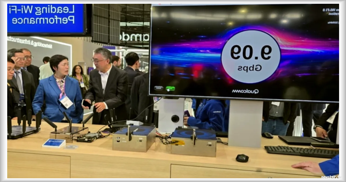 Wi-Fi 8 : Qualcomm présente ses puces mobiles FastConnect 8800 avec des débits théoriques de 10 Gbps