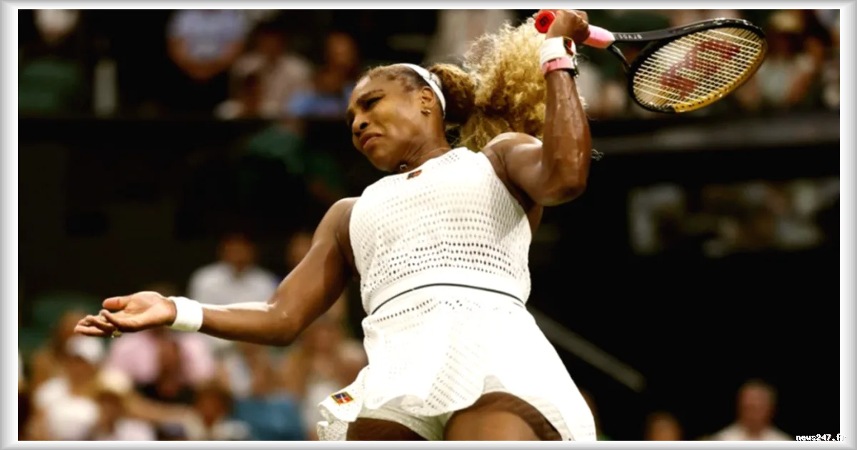 Wimbledon : Serena Williams, 44 ans, éliminée au premier tour en simple malgré une résistance remarquée
