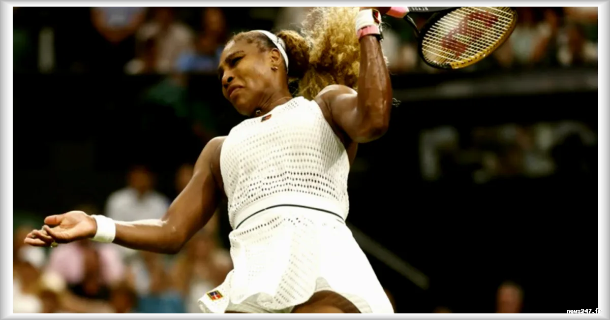 Wimbledon : Serena Williams, 44 ans, éliminée au premier tour en simple malgré une résistance remarquée