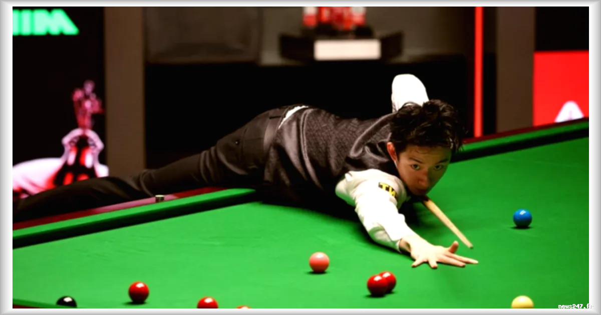 Wu Yize remporte le titre mondial de snooker et inscrit la Chine au palmarès de la discipline